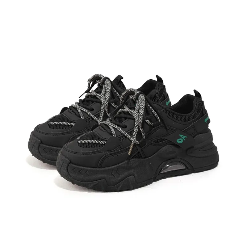 Gai Renpu Slip Resistant, Abrasion Resistant, Breathable Low Top Chunky Sneakers Women's-1