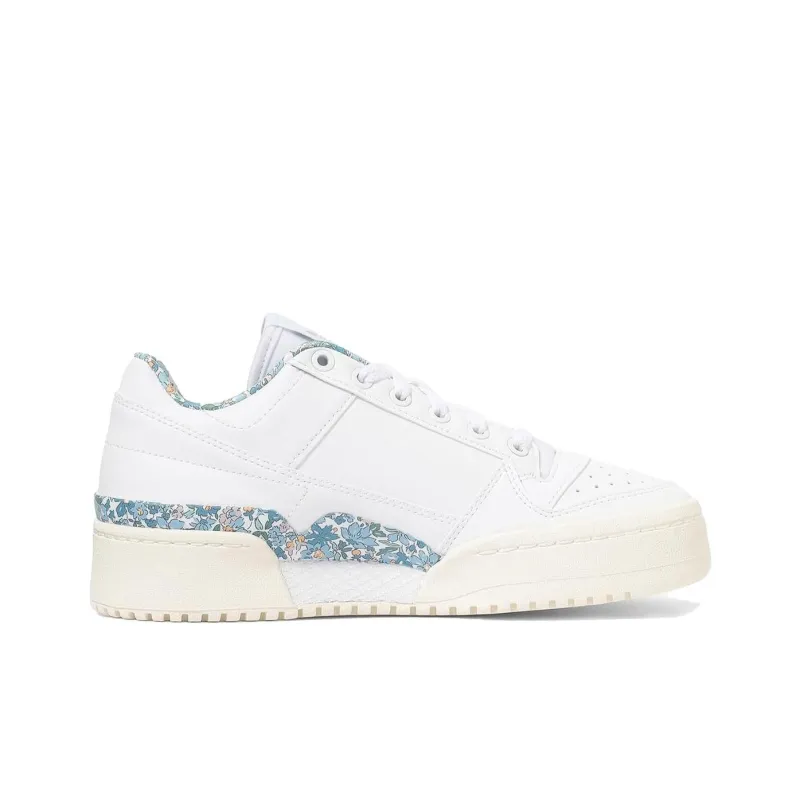 LIBERTY x Adidas Originals Anti Slip Wear Resistant Low Top Skateboard Shoes Unisex White-1