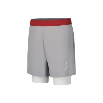 Saucony Sports Shorts Men's Asphalt Cloud Gray
