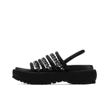 GG CC Urban Chic Style Platform Sandal Women's