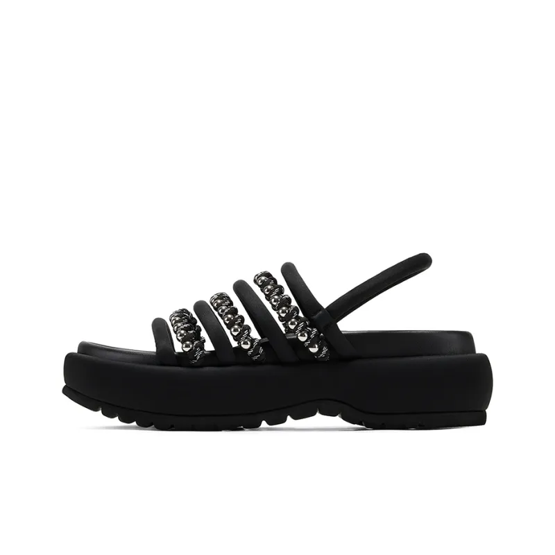 GG CC Urban Chic Style Platform Sandal Women's-0