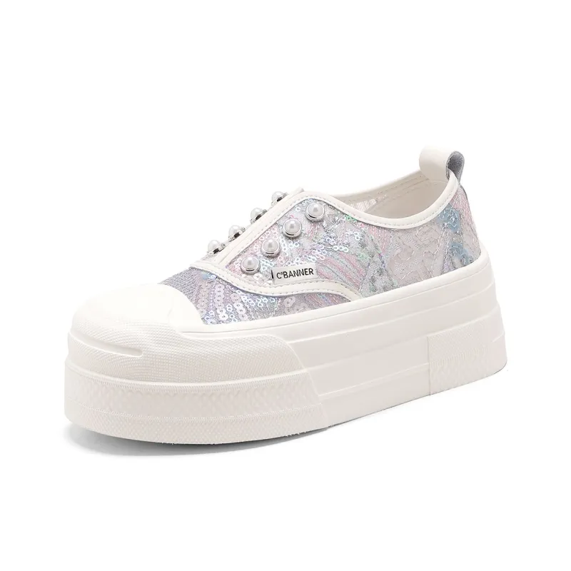 C°BANNER Low Top Skateboard Shoes Women's-1
