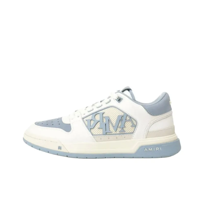 AMIRI Low Top Skateboard Shoes Men's Blue-0