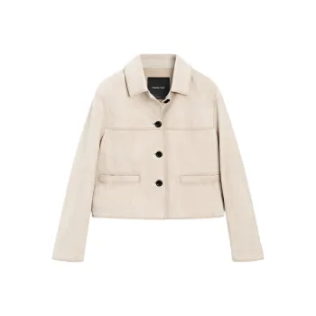 Massimo Dutti Leather Jacket Women's