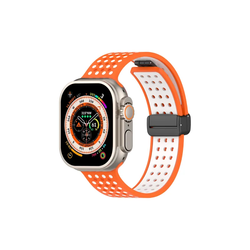 ZHENGGUANG Apple Compatibility Watch Band Silicone Material-4