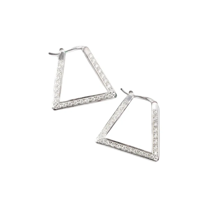 Bottega Veneta 18K Gold Plated Earrings Women's Gold/Silver-1