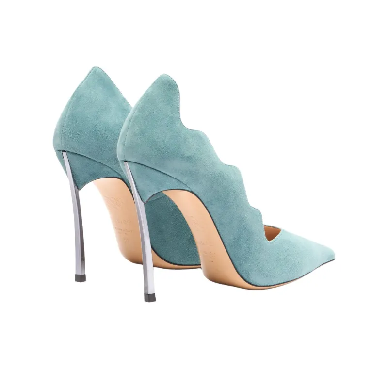 Casadei Superblade Slim Heel High Heels 10cm Women's Blue-3