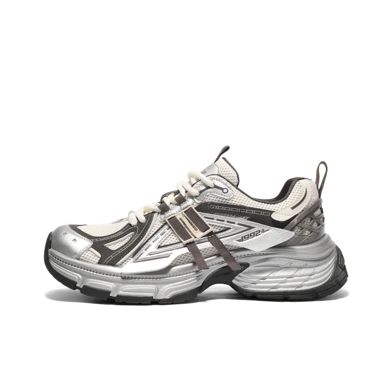 BELLE Anti-Slip And Wear-Resistant Lightweight Low-Top Chunky Sneakers Men's-4