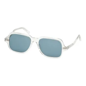 EYEVAN 7285 Acetate Square Sunglasses Unisex Transparent