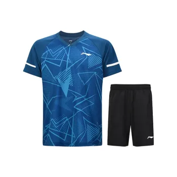 LiNing Badminton Series Casual Sportswear Unisex New Denim Blue