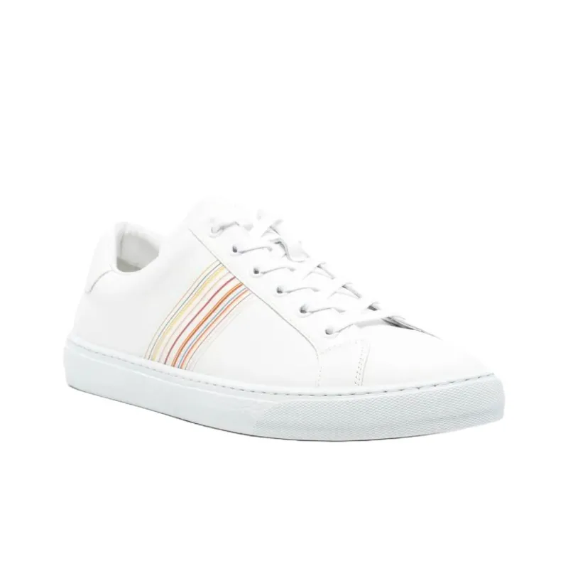 Paul Smith Hansen Low Top Skateboard Shoes Men's White-2
