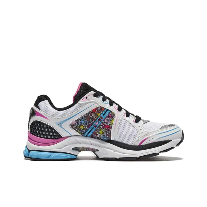 Keith x Saucony Triumph 4 Low Top Casual Shoes Women's White Gray-1
