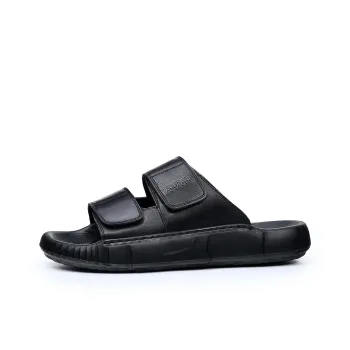 ΛOLUNKΛ Rubber Sole Slip Resistant Abrasion Resistant Slide Slippers Men's