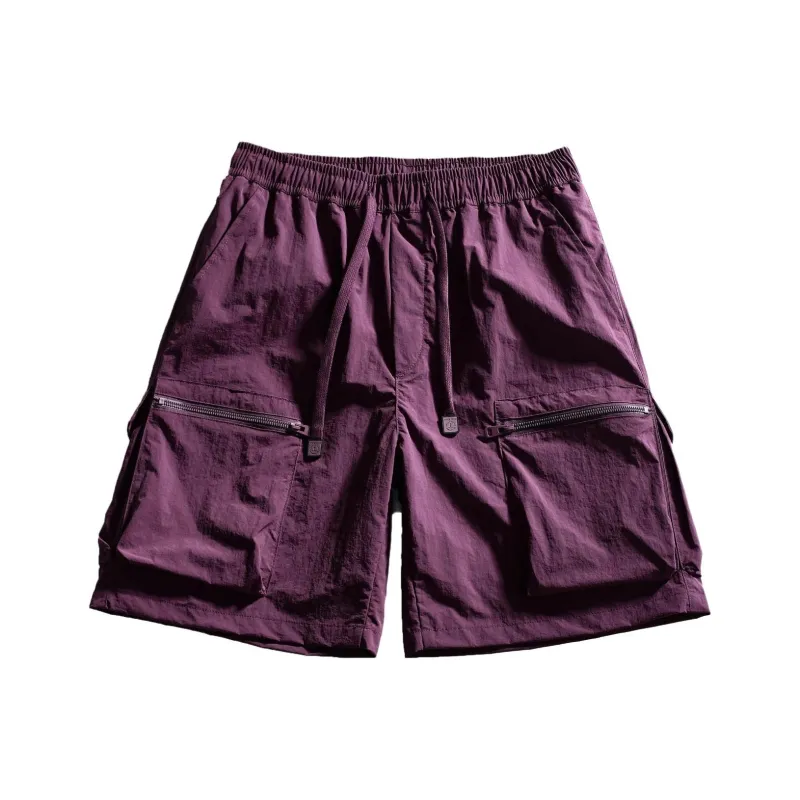 DAFK Casual Shorts Men Purple -3