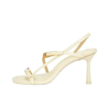 CULT GAIA Simona One Strap Sandals 8cm Women's Beige