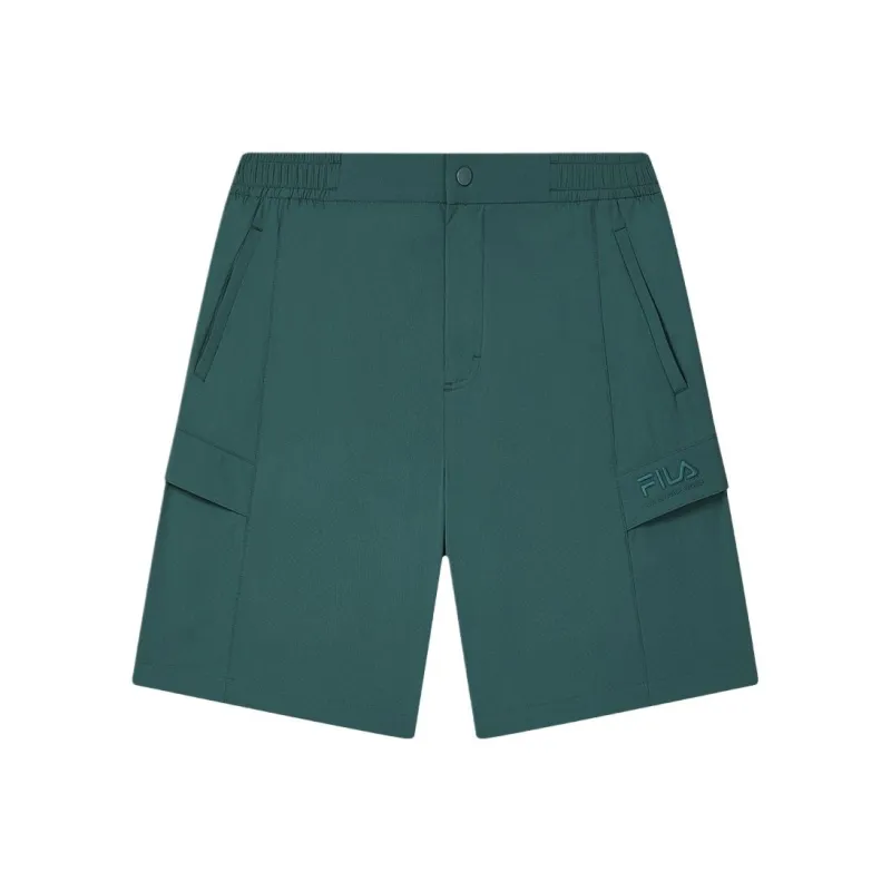 FILA SS25 Casual Shorts Men's Night Green DG-0