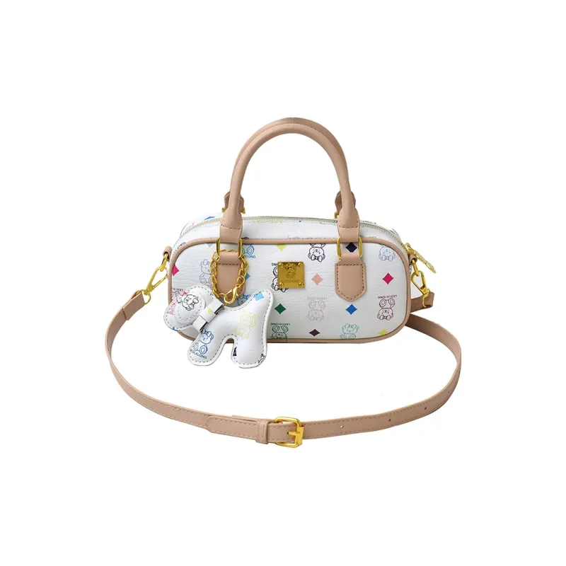 TOUTSEUL YOLO PU Handbag Women's White/Pink/Brown/Khaki/Black/Coffee-0