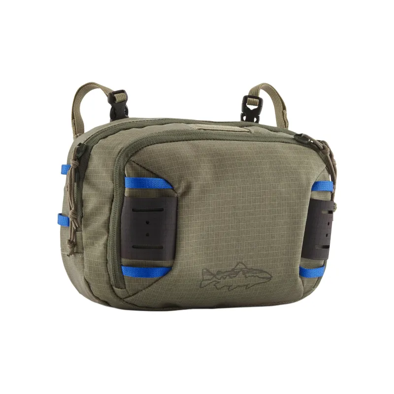 Patagonia Stealth 5L Fishing Mountaineering Bag Outdoor Bag Recycled Polyester River Stone Green Unisex-0