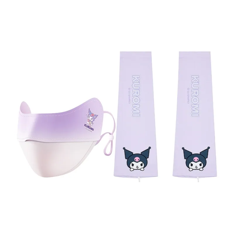 Sanrio Kulomi Polyester Sun Protection Sleeves Unisex-0
