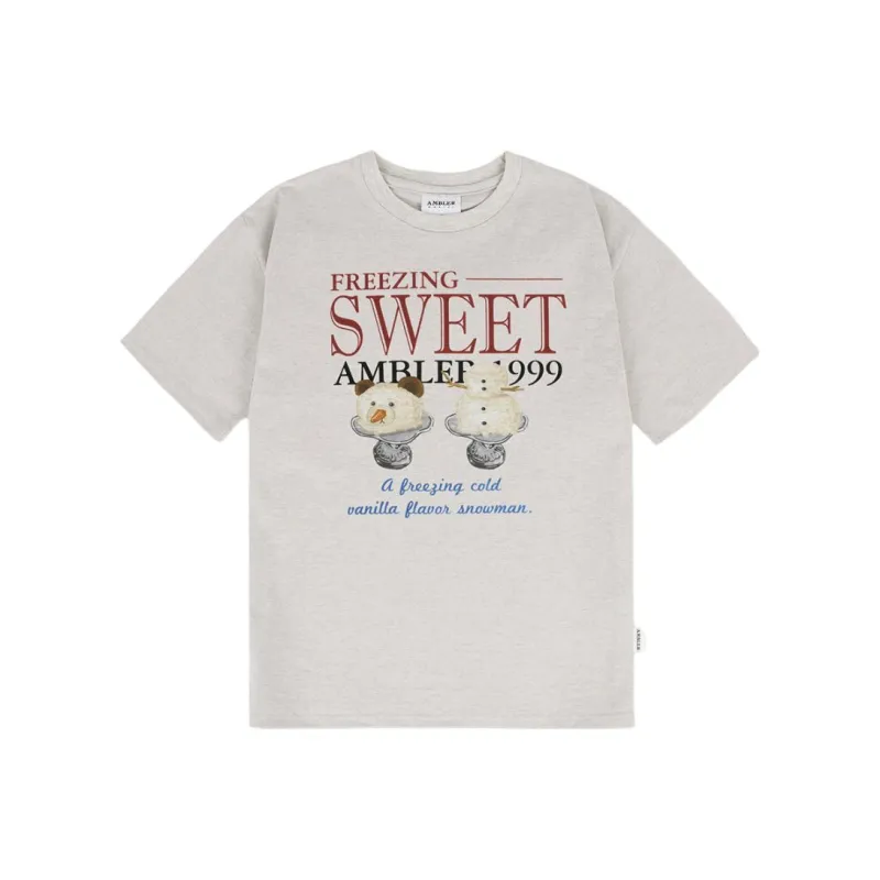 Ambler T Shirts Unisex Oatmeal-0