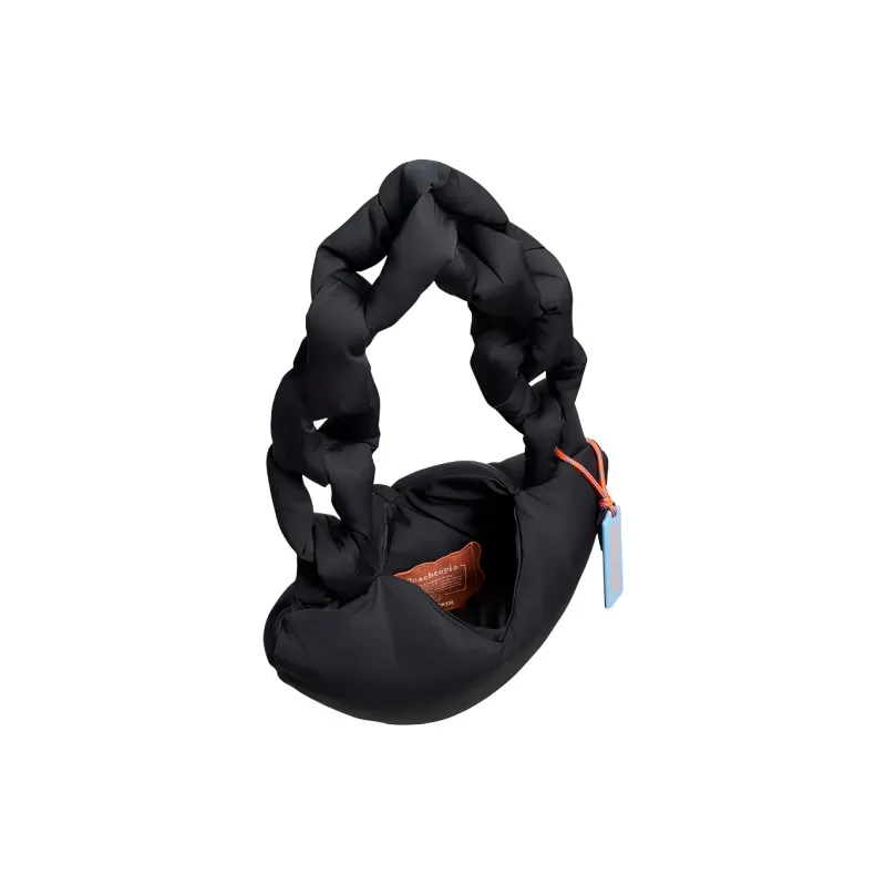 Coachtopia Polyester Heart Shaped Bag, Handbag, Shoulder Bag Tubas Unisex Black-3