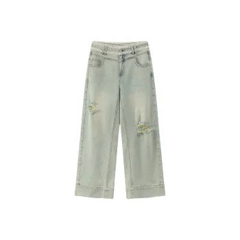 CHUU Jeans Women's Light Denim Blue