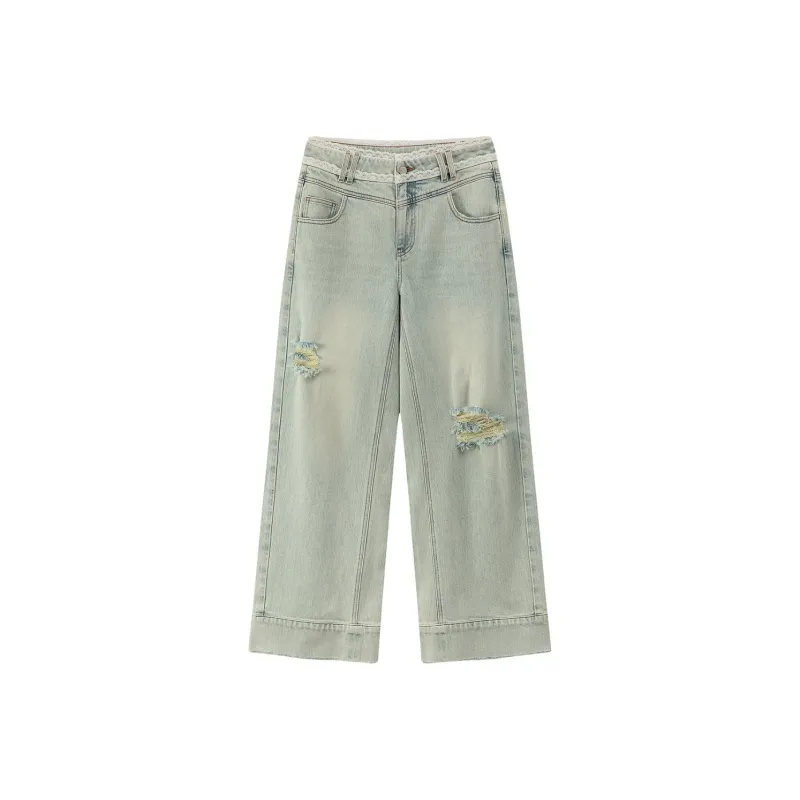 CHUU Jeans Women's Light Denim Blue-0