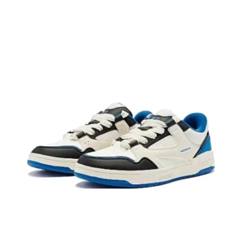 QIAODAN Pinwheel·Zero Zero Warm Slip-Resistant Low-Top Skateboard Shoes Men's Blue-2