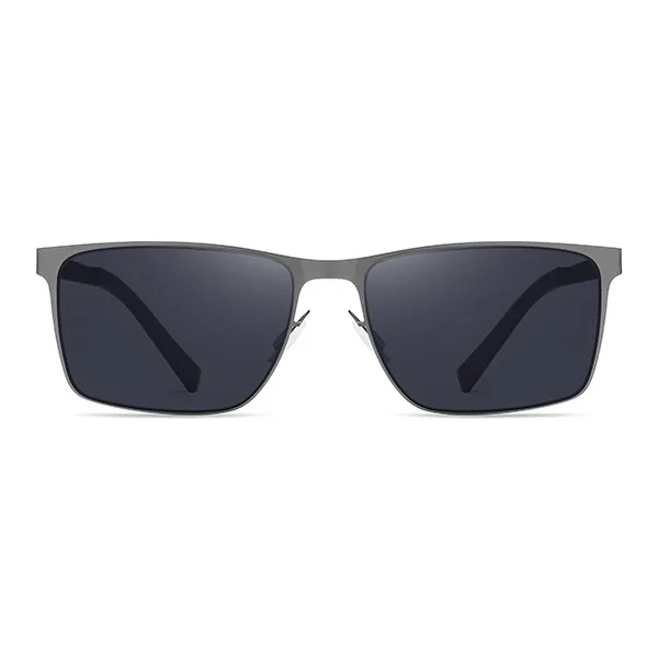AAJF Stainless Steel Rectangular Sunglasses Men's-2