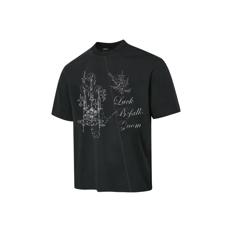 GNOMESHGH Short Sleeved T Shirts Unisex-0