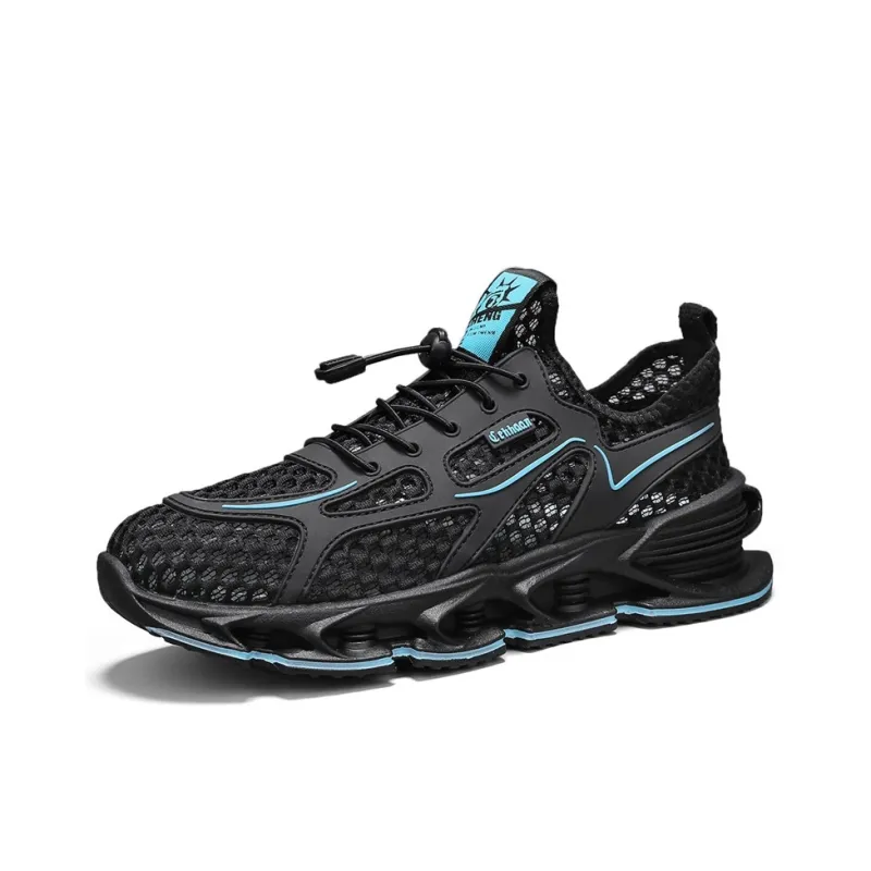 AMICNIEGD Shock Absorbers With Slip Resistant And Abrasion Resistant Properties Low Top Casual Shoes Men's-7