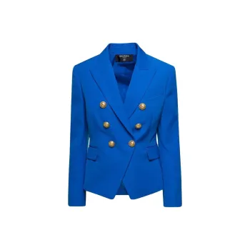 BALMAIN Jackets Women's Blue
