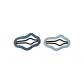 Cloud 2 Pcs Length Approx. 7cm
