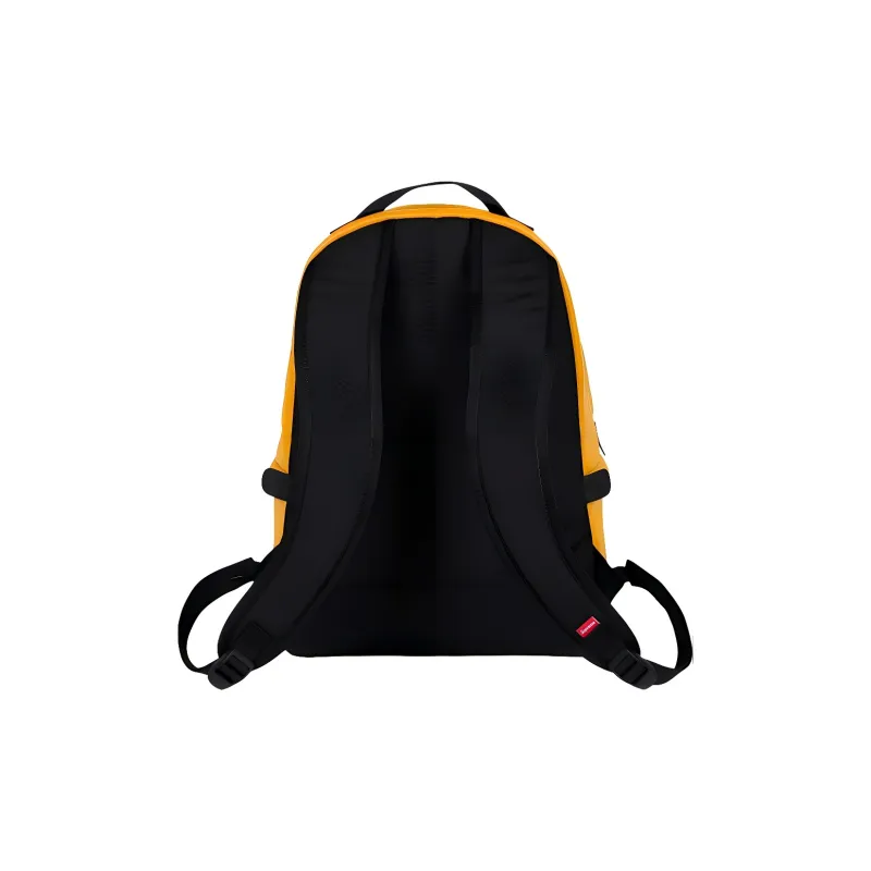 Supreme THE NORTH FACE Collaboration Leather Backpack Unisex Yellow-3