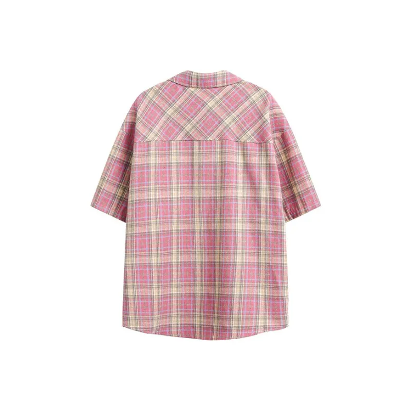 KEIRANDUN Shirts Unisex Pink-1