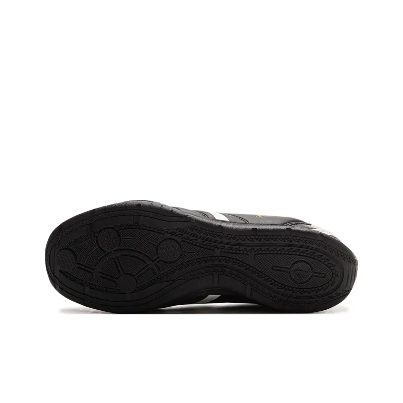 LiNing Slip Resistant, Abrasion Resistant, Lightweight Low Top Casual Shoes Men's Black-6