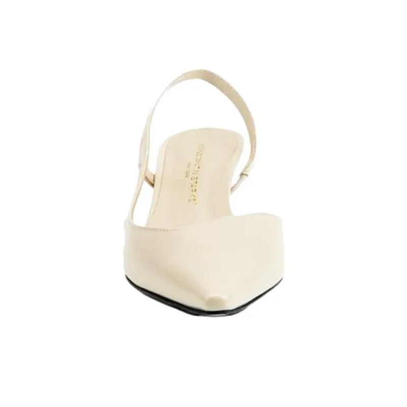 Roberto Festa Konstantin Starke Glady Cone Heel High Heels Women's Beige-4