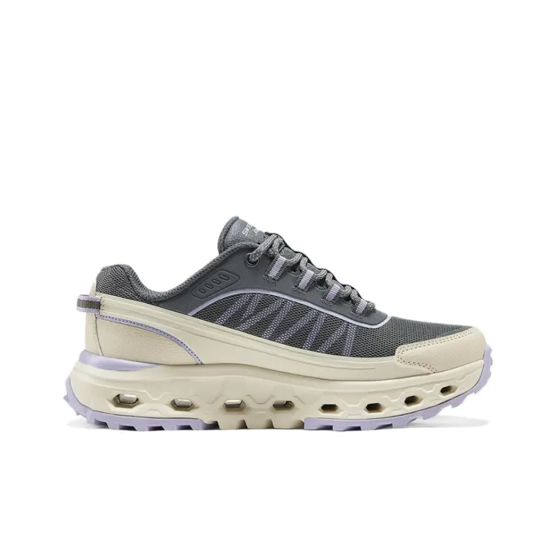Skechers OUTDOOR WOMENS Anti Slip Wear Resistant Low Top Outdoor Shoes Women's Beige Gray-1
