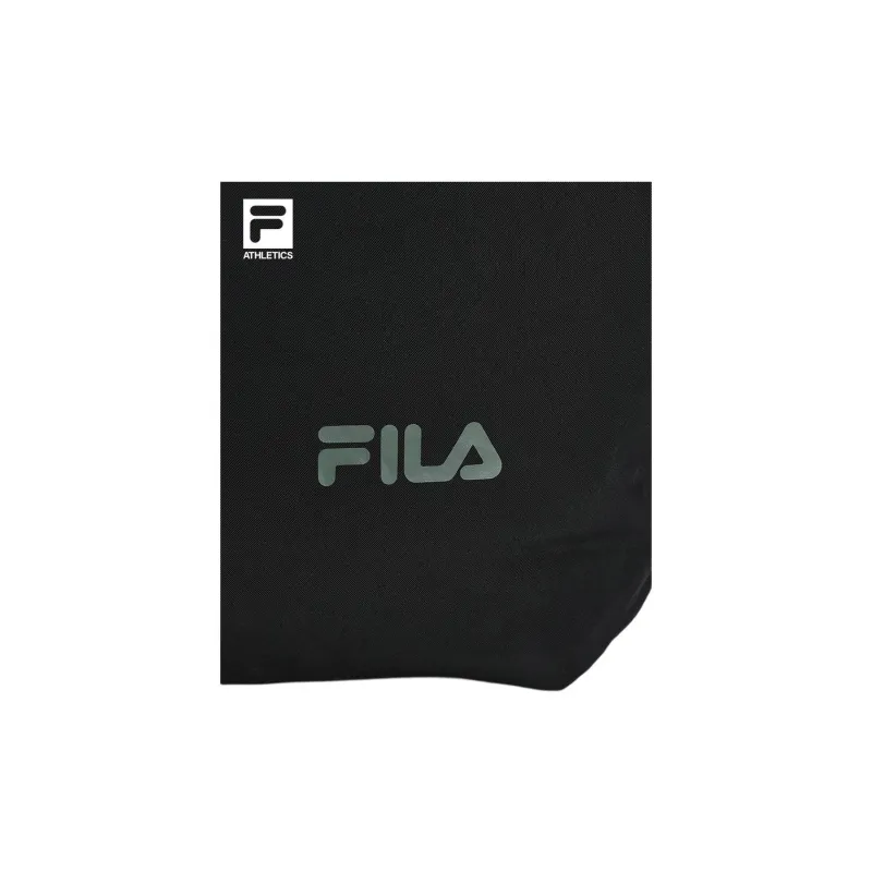 FILA Fitness Fabric Dumpling Bag, Crossbody Bag, Shoulder Bag Mini Women's Pitch Black-4