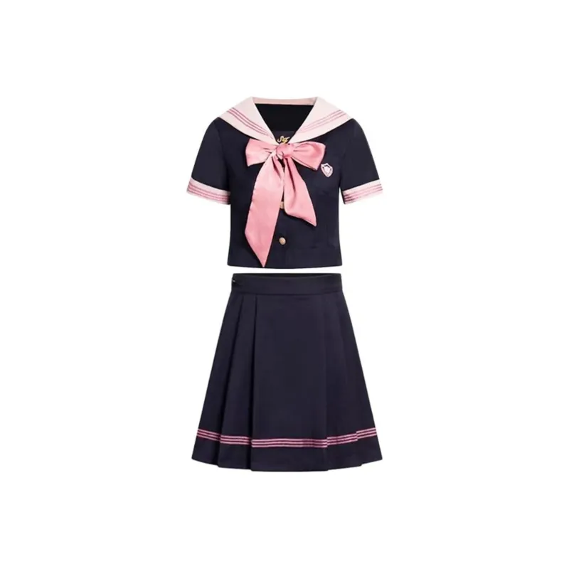 GUOZHEN Two Piece Skirt Sets Women's-6