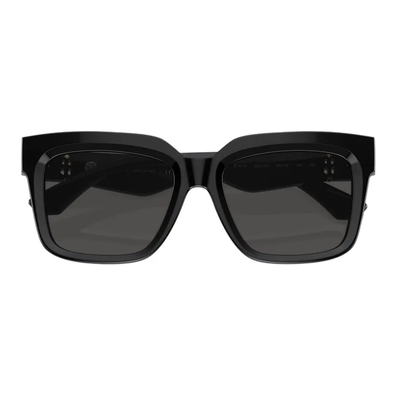 Burberry Logo plaque Square frame Sunglasses-3