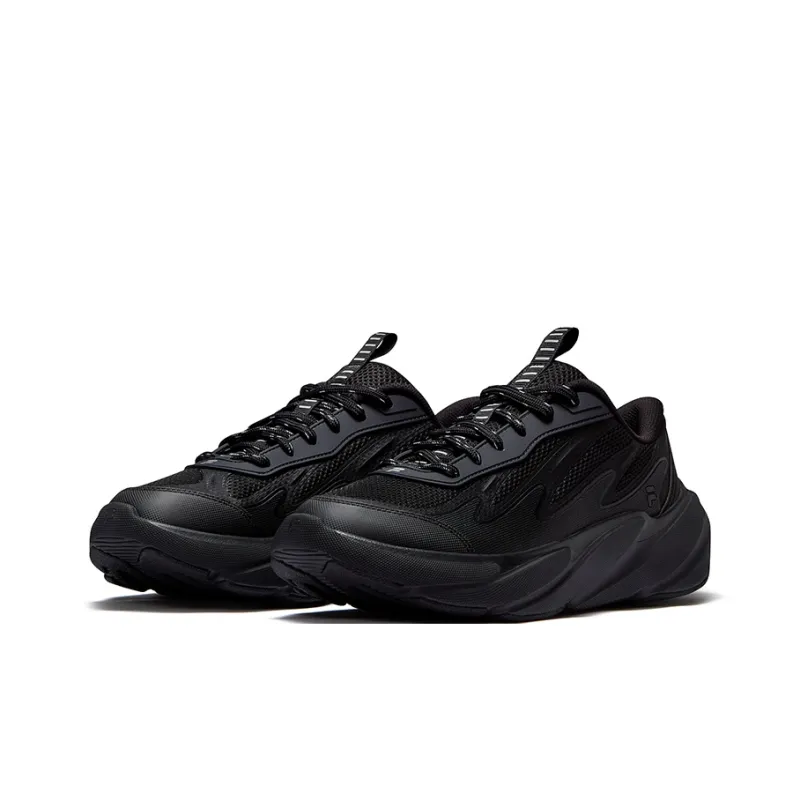 FILA FUSION STORMY Shoes Low Top Casual Shoes Men's Black Silver-1