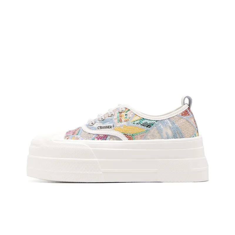 C°BANNER Low Top Skateboard Shoes Women's-5