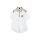 White (Shoulder Color Block)