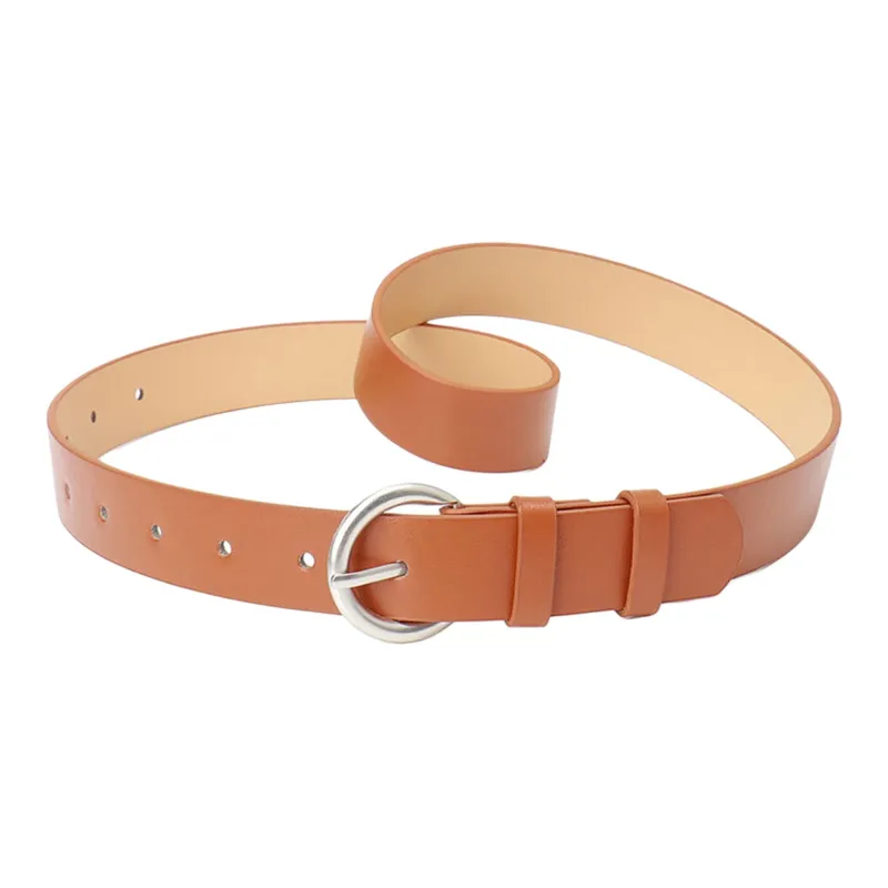 JEANSWEST PU Leather Belts Women's 2.8CM-5