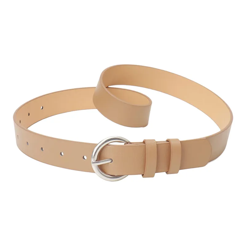 JEANSWEST PU Leather Belts Women's 2.8CM-3