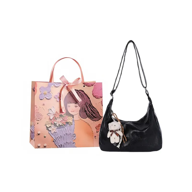 PARK DANCE PU Shoulder Bag Women's Multicolor-11
