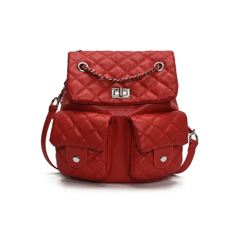 ROSEDAWN PU Backpack Women's Multicolor-5