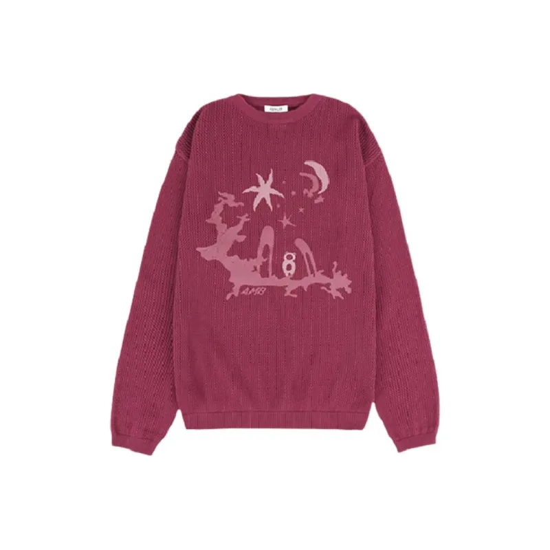 Ambler Knitwear Unisex Purple-0