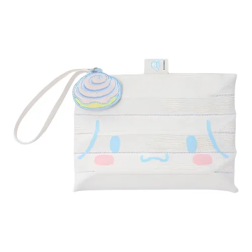 JOSEPH&STACEY Cotton Clutch Women's Cream White